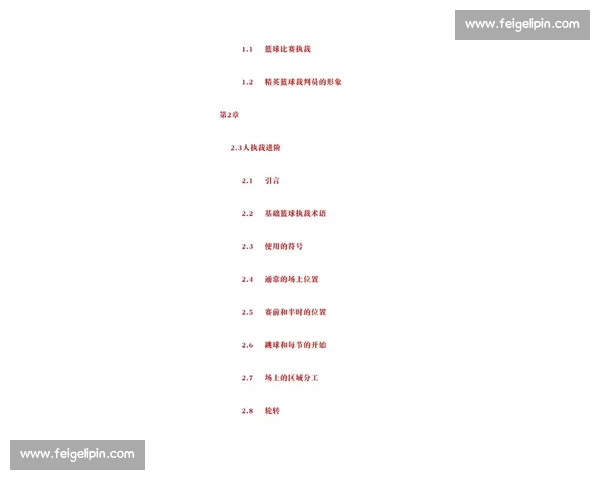 篮球国际比赛规则详解与赛事管理体制创新探讨